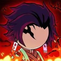 Stickman Demon Fight Warrior