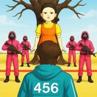 Игра в кальмара 3D