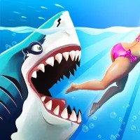 Hungry Shark World МОД (Много денег и жемчужин, все открыто)