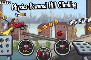 Hill Climb Racing 2 Мод (Много денег)