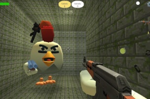 Chicken Gun [Мод Меню: Много денег, оружия, бессмертие, 170+ читов]