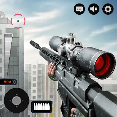 Sniper 3D：игра со стрельбой МОД (Много денег, премиум)